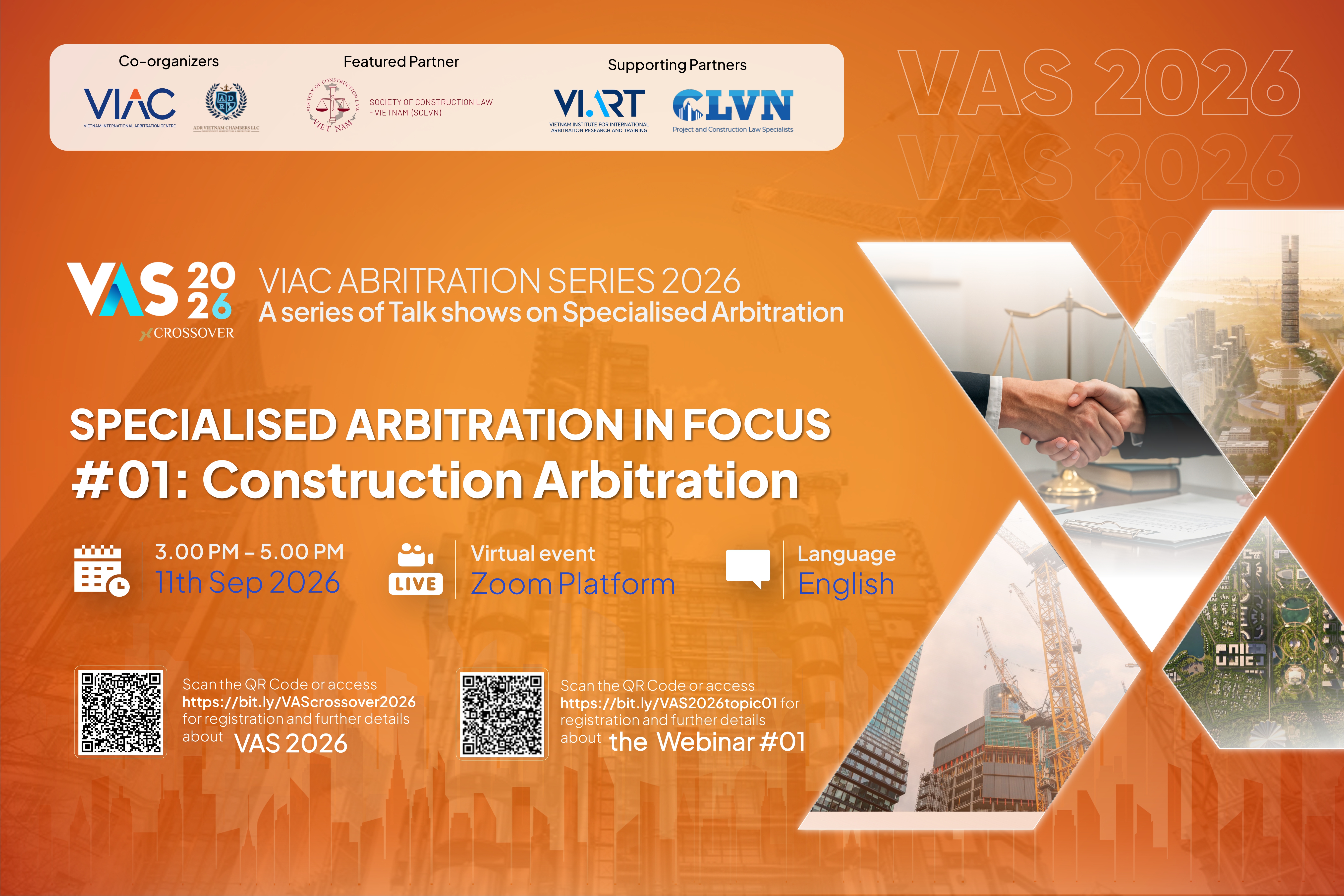 VIAC x ADRVN: VAS Crossover 2026 – Specialised Arbitration in Focus – #01 Construction Arbitration